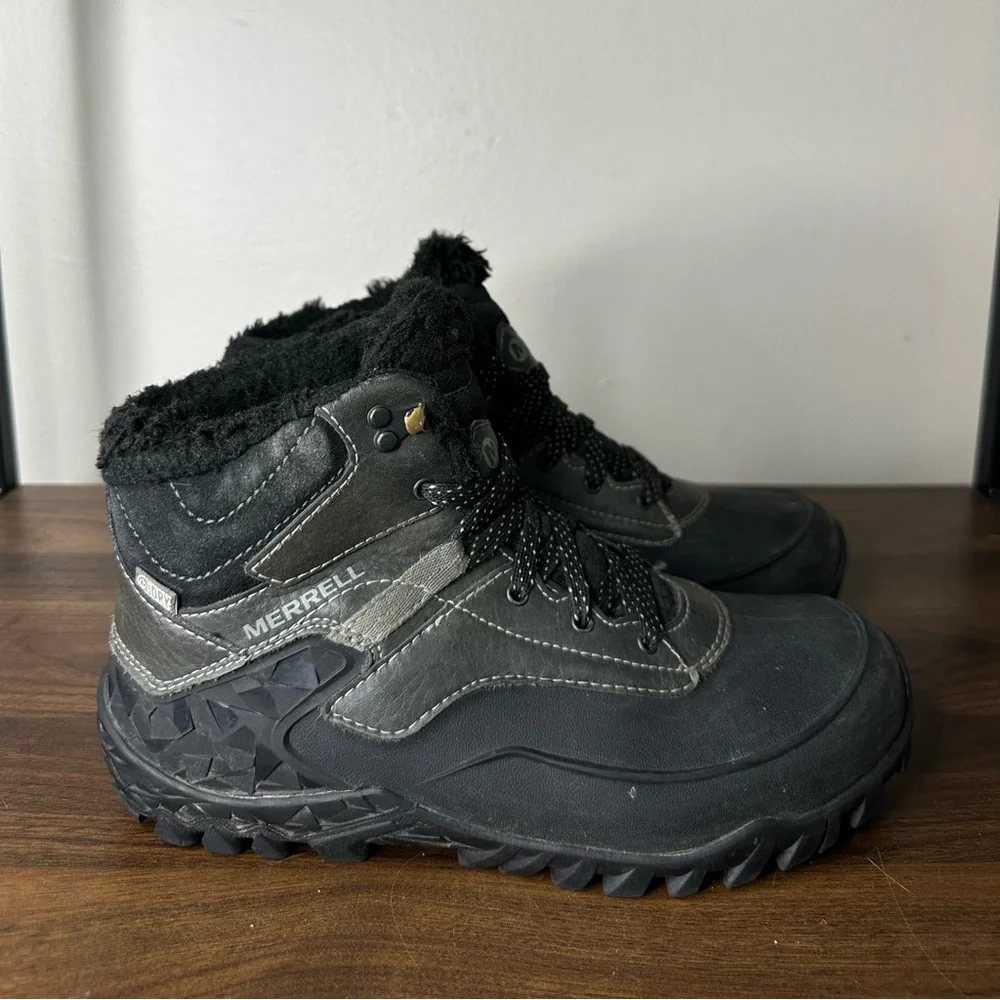 Merrell Aurora 6 Leather Waterproof Boots 6